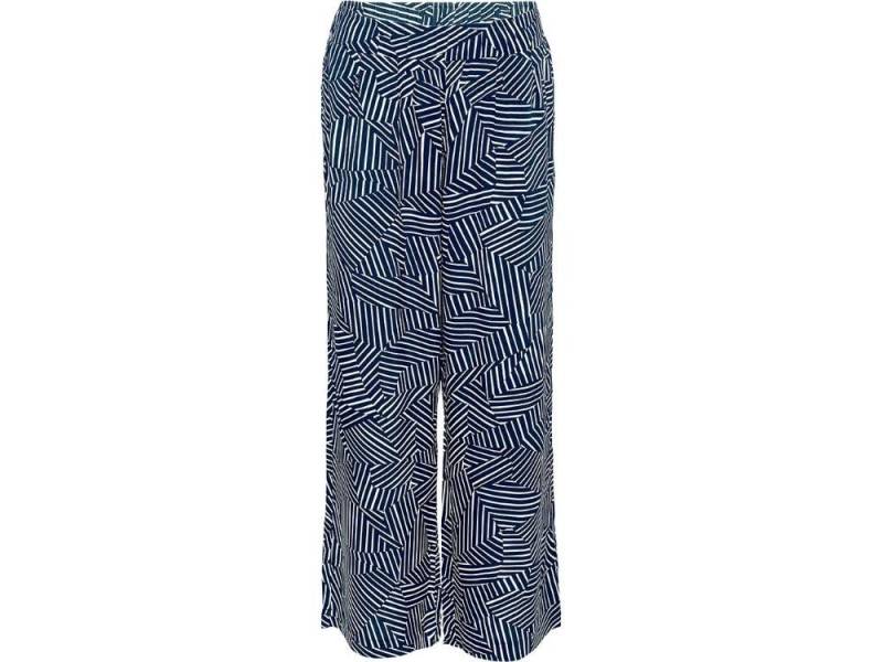 LIVING CRAFTS Stoffhose Living Crafts Damen-Hose 'MALOU' mit hohem Bund von LIVING CRAFTS