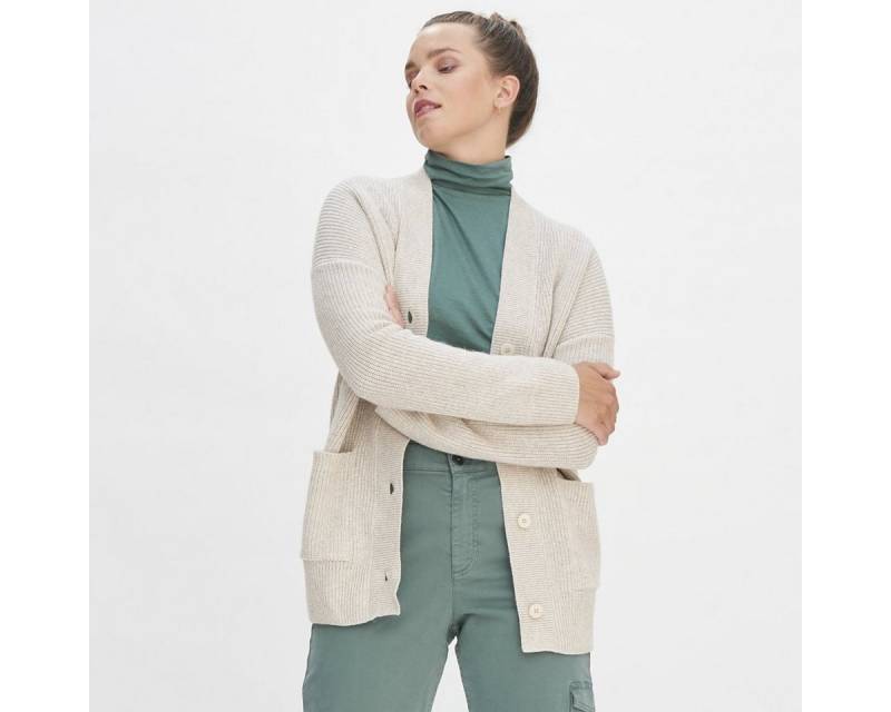 LIVING CRAFTS Strickjacke NICOLE GOTS zertifiziert von LIVING CRAFTS