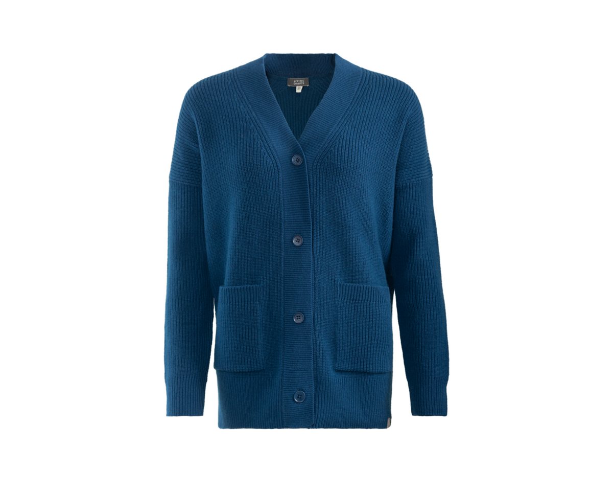 LIVING CRAFTS Strickjacke NICOLE GOTS zertifiziert LIVING CRAFTS Strickjacke NICOLE GOTS zertifiziert von LIVING CRAFTS