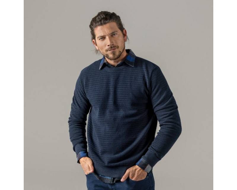 LIVING CRAFTS Strickpullover PIETRO GOTS zertifiziert LIVING CRAFTS Strickpullover PIETRO GOTS zertifiziert von LIVING CRAFTS
