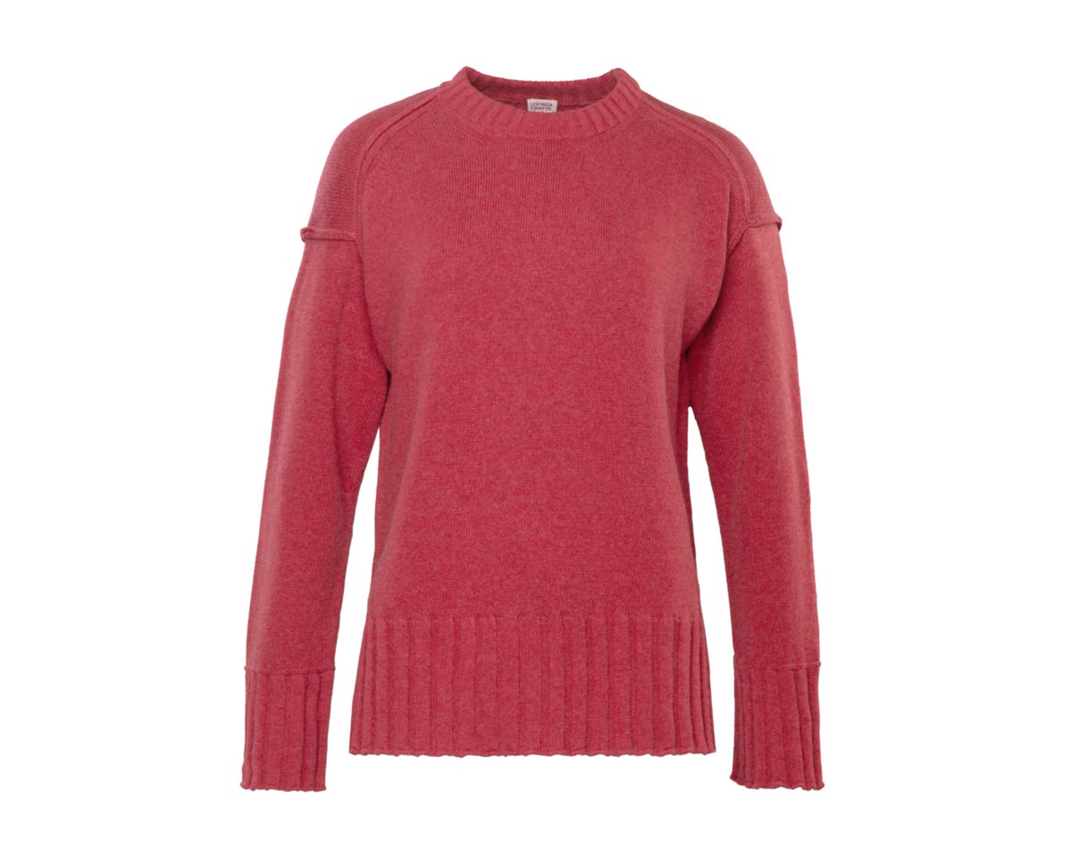 LIVING CRAFTS Strickpullover STANA GOTS zertifiziert LIVING CRAFTS Strickpullover STANA GOTS zertifiziert von LIVING CRAFTS