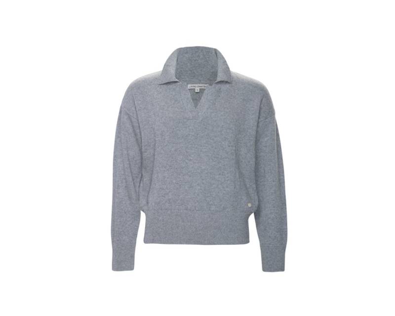 LIVING CRAFTS Strickpullover ULANA GOTS zertifiziert von LIVING CRAFTS