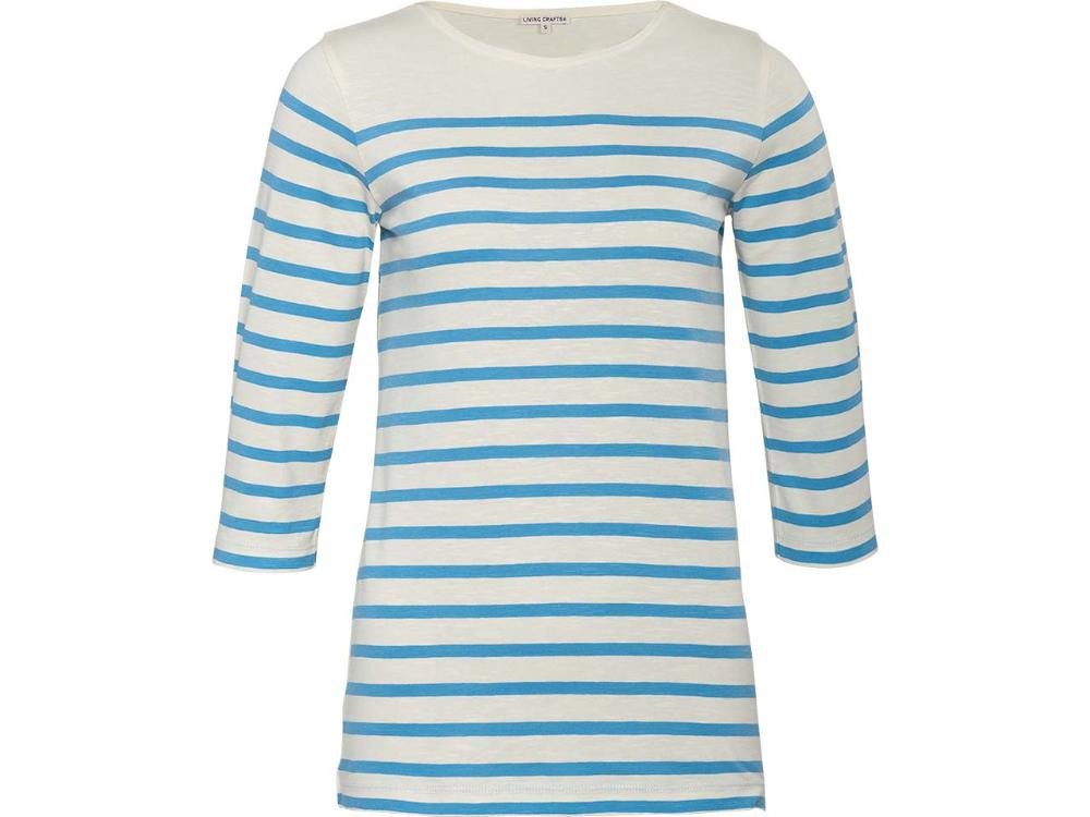 LIVING CRAFTS T-Shirt Living Crafts Bio-Damen-Shirt 'TUANA' mit 3/4-Ärme von LIVING CRAFTS