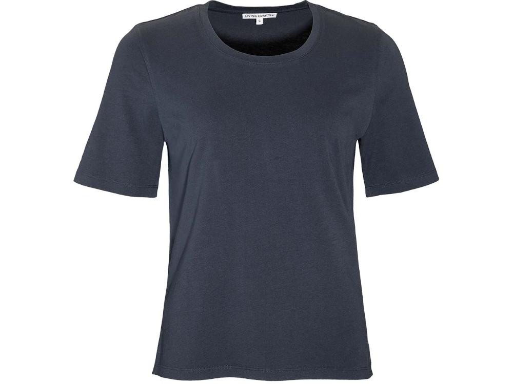LIVING CRAFTS T-Shirt Living Crafts Bio-Damen-T-Shirt 'TABERA' mit Rundh von LIVING CRAFTS