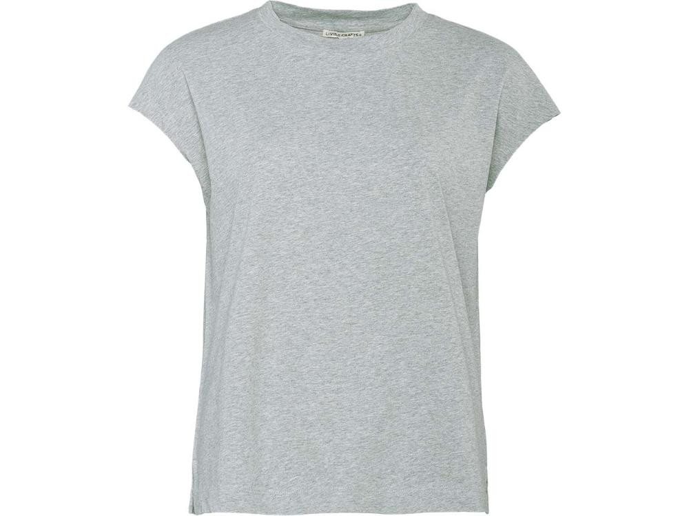 LIVING CRAFTS T-Shirt Living Crafts Bio-Damen-T-Shirt 'TIDA' mit kurzen von LIVING CRAFTS