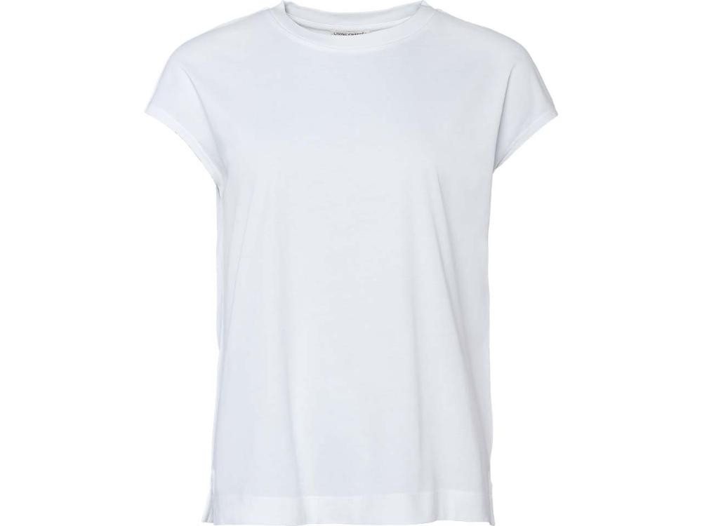 LIVING CRAFTS T-Shirt Living Crafts Bio-Damen-T-Shirt 'TIDA' mit kurzen von LIVING CRAFTS
