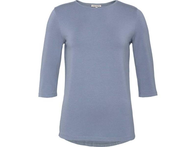 LIVING CRAFTS T-Shirt Living Crafts Bio-Damen-T-Shirt 'TOVARA' mit 3/4-A von LIVING CRAFTS