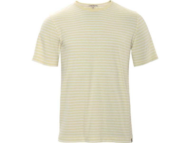 LIVING CRAFTS T-Shirt Living Crafts Bio-Herren-T-Shirt 'ROCCO' mit Rundh von LIVING CRAFTS