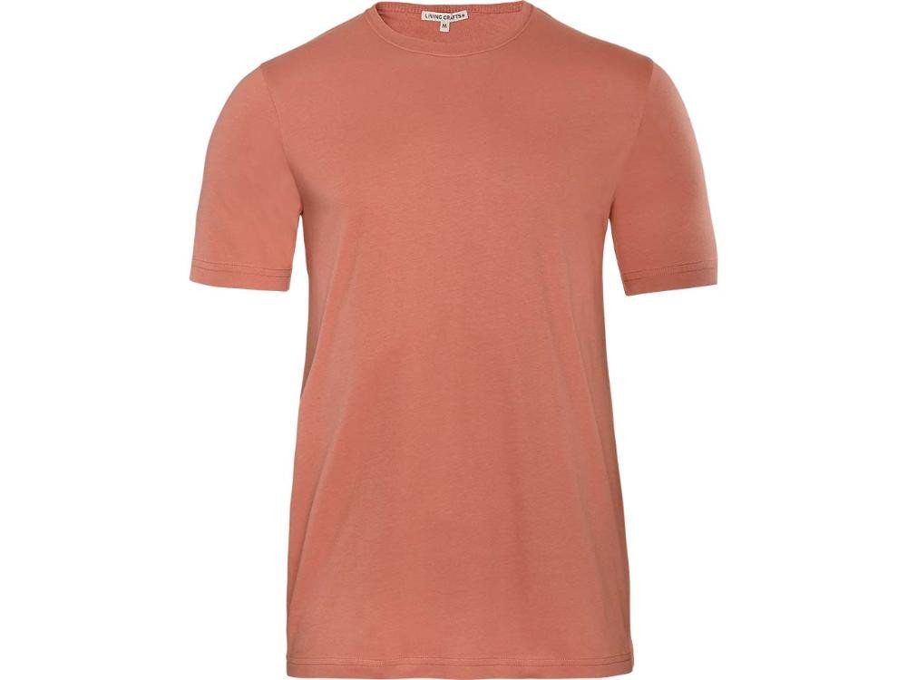 LIVING CRAFTS T-Shirt Living Crafts Bio-Herren-T-Shirt 'THERREL' mit Run von LIVING CRAFTS