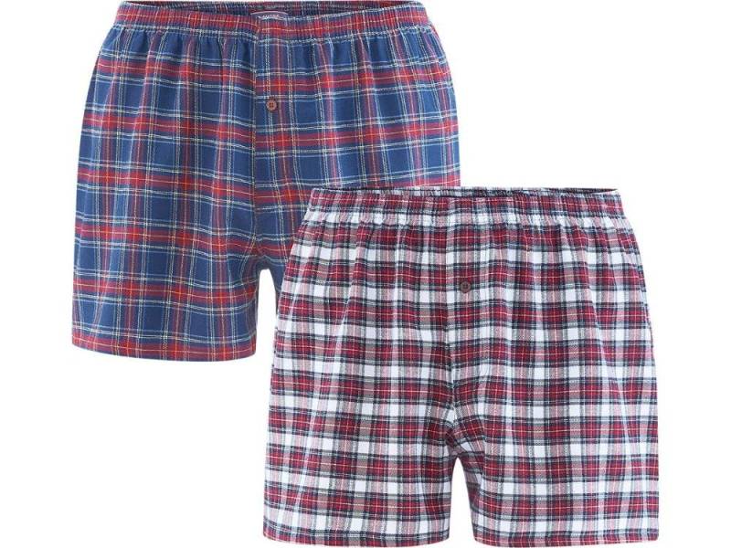 LIVING CRAFTS Unterhemd Living Crafts 2er-Pack Bio-Herren-Boxershorts 'BOR von LIVING CRAFTS