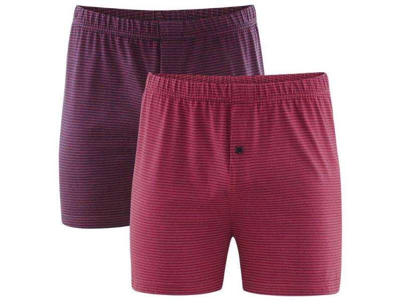 LIVING CRAFTS Boxershorts Living Crafts Bio-Herren-Boxershorts 'Ben' 2 Stk. von LIVING CRAFTS