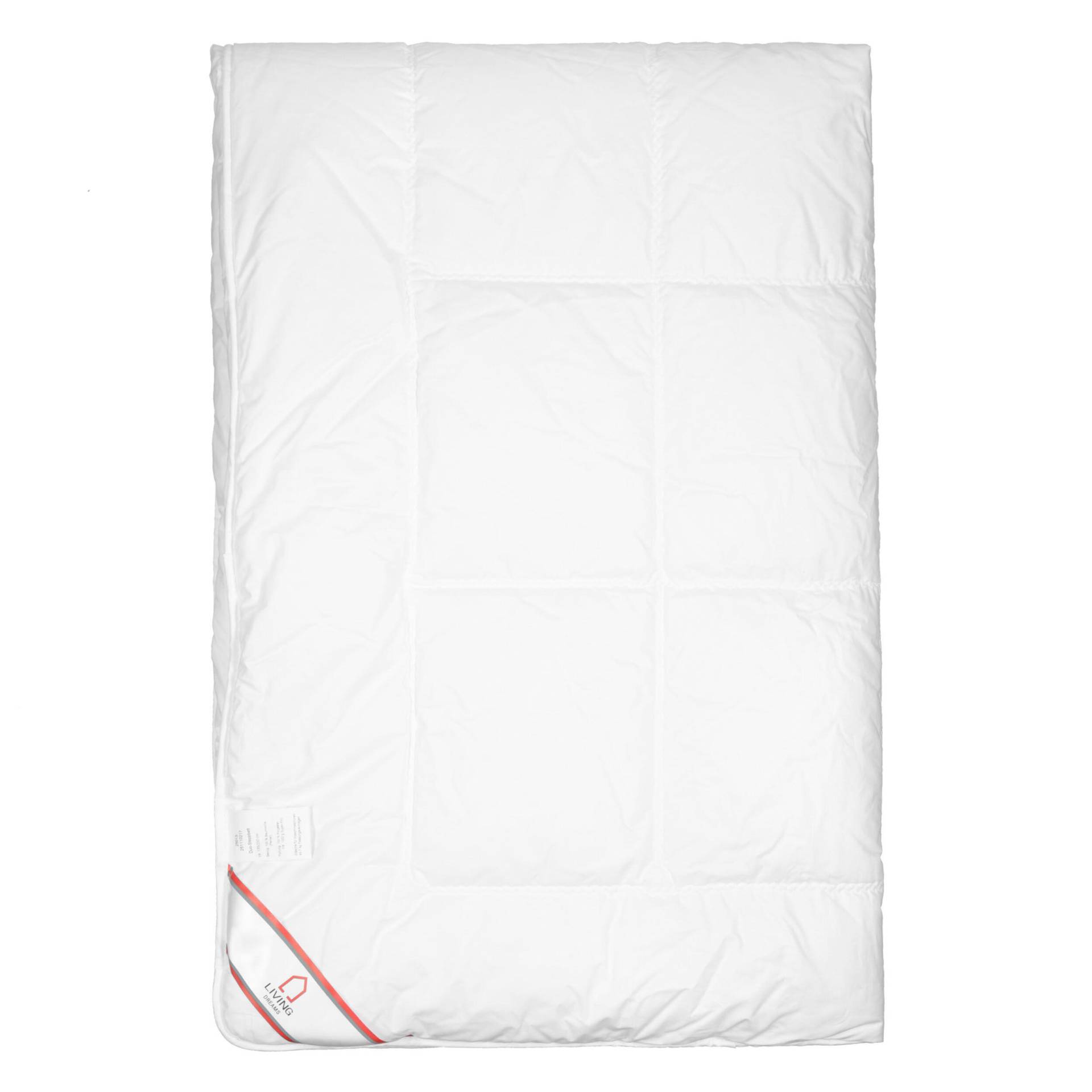 LIVING DREAMS - Faser-Duo-Steppbett weiss von LIVING DREAMS