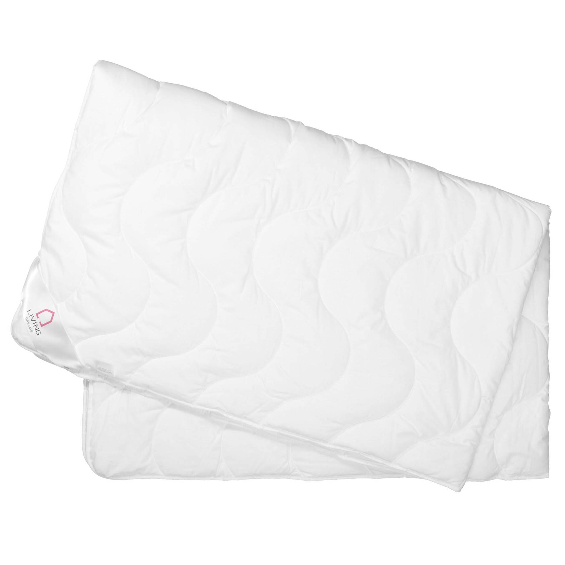 LIVING DREAMS - Faser-Leicht-Steppbett offwhite von LIVING DREAMS