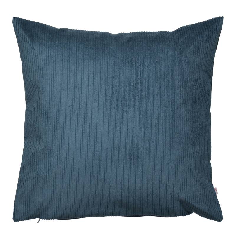 LIVING DREAMS - Kissenhülle, Cord blau von LIVING DREAMS