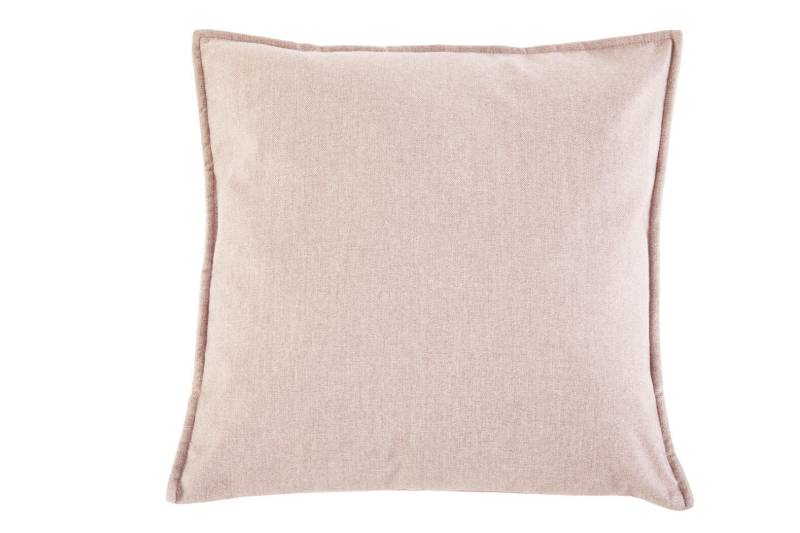 LIVING DREAMS - Melange-Kissenhülle/Stehsaum rose von LIVING DREAMS