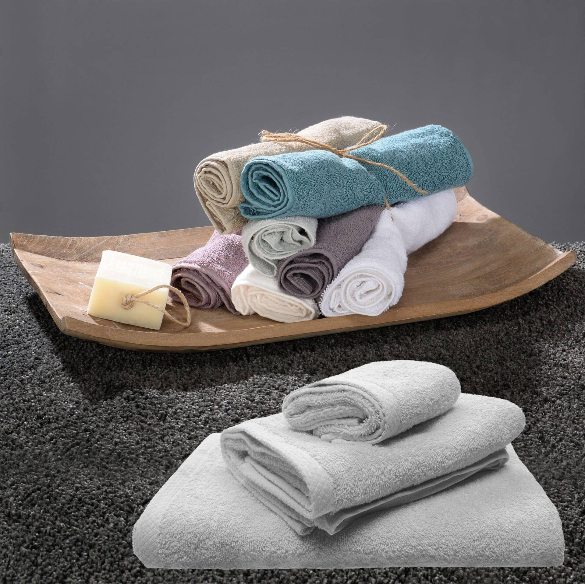 LIVING DREAMS - Uni-Frottierwäsche sortiert von LIVING DREAMS