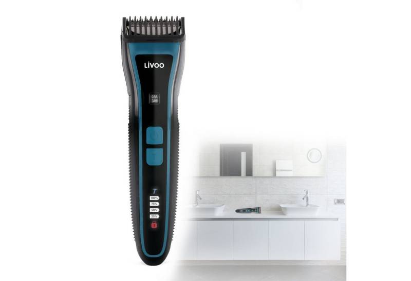 LIVOO Elektrorasierer LIVOO Akku Haarschneidemaschine Haarschneider Bartschneider von LIVOO