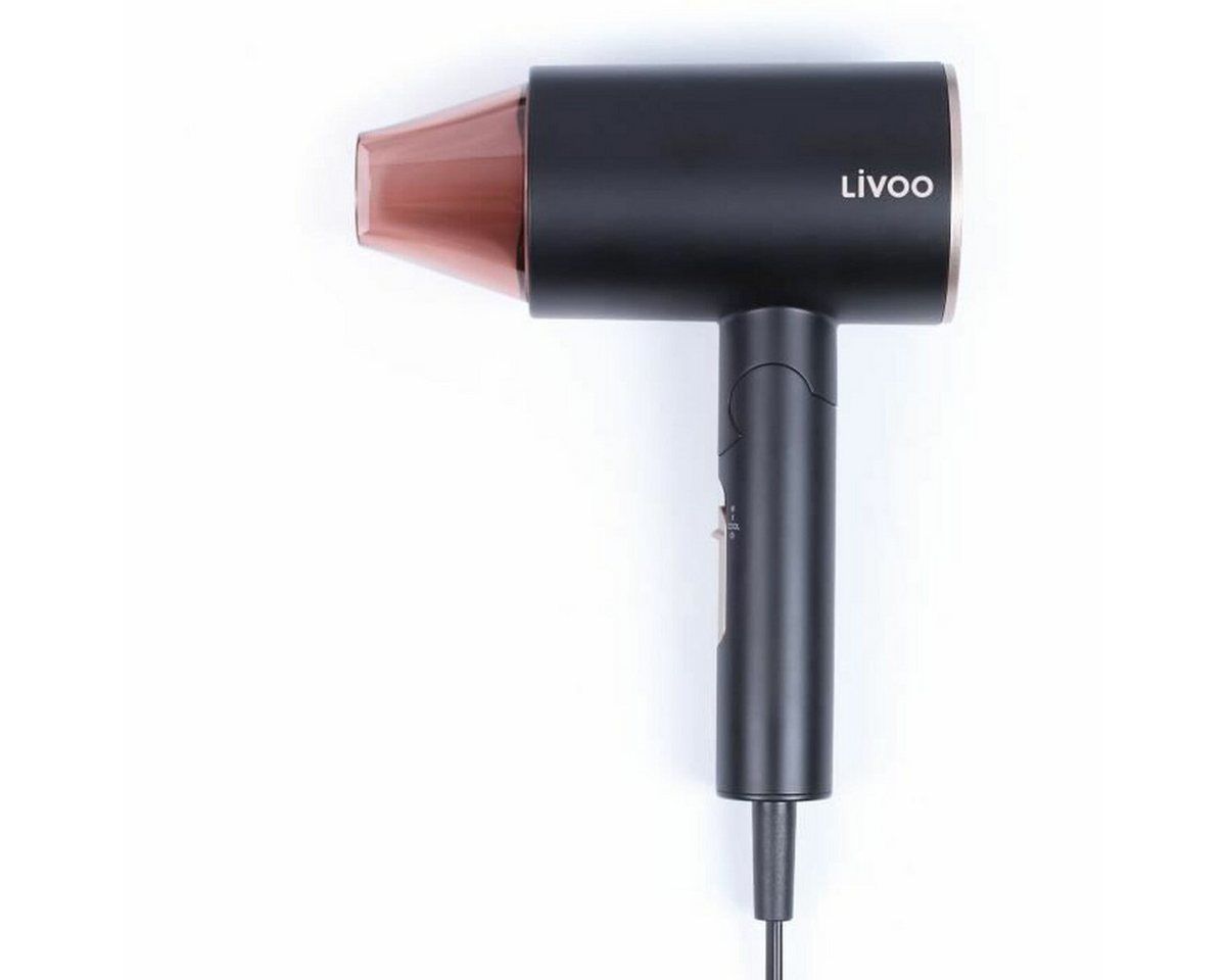 LIVOO Haartrockner Föhn Haartrockner Livoo DOS173 SchwarzRosa 1600 W von LIVOO