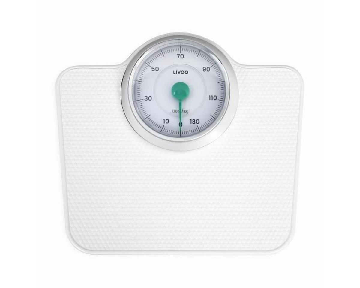 LIVOO Personenwaage Digitale Personenwaage Livoo DOM490 Weiß Metall von LIVOO