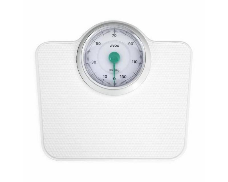 LIVOO Personenwaage Digitale Personenwaage Livoo DOM490 Weiß Metall von LIVOO