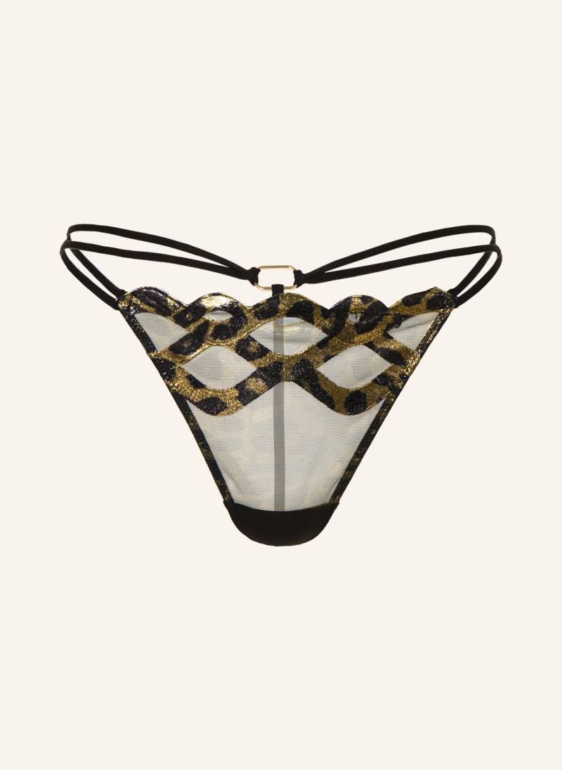 Livy String Kira Mit Glanzgarn schwarz von LIVY