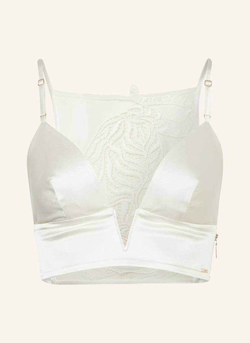 Livy Triangel-Bh Caspian Aus Seide weiss von LIVY