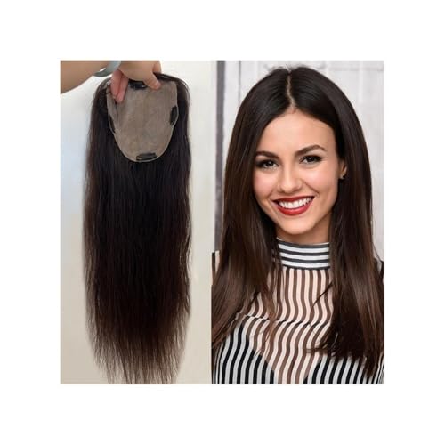 Wigs， 6 x 6 Zoll Basisperücke, 8–22 Zoll, dunkelbraunes Echthaarteil,Wigs for women(10 inch) von LIXIONGQUANLAL