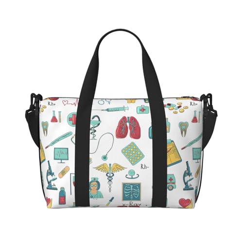 Abstraktion Biologie Chemie 4 Print Weekender Bag Sport Gym Bag Damen Herren Krankenhaustasche Persönliche Reisetasche Handgepäcktasche, Schwarz, Einheitsgröße, Schwarz, Einheitsgröße, Schwarz Abstraktion Biologie Chemie 4 Print Weekender Bag Sport Gym Bag Damen Herren Krankenhaustasche Persönliche Reisetasche Handgepäcktasche, Schwarz, Einheitsgröße, Schwarz, Einheitsgröße, Schwarz von LIXLZH