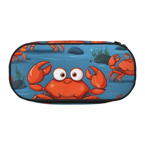 LIXLZH 533196316407256448 Unisex Federtasche mit Aufdruck, modische Make-up-Tasche, Wickel-Organizer von LIXLZH