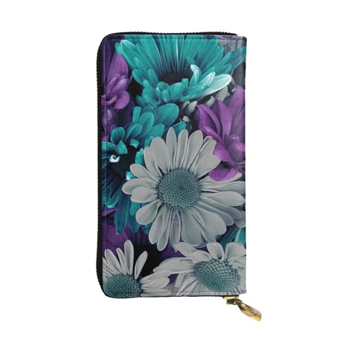 LIXLZH Geldbörse mit Blumenmuster für Damen und Herren, Leder, Münzgeldbörse, Kreditkartenhalter, Organizer, Reißverschluss, Schwarz, Einheitsgröße, Schwarz , Einheitsgröße LIXLZH Geldbörse mit Blumenmuster für Damen und Herren, Leder, Münzgeldbörse, Kreditkartenhalter, Organizer, Reißverschluss, Schwarz, Einheitsgröße, Schwarz , Einheitsgröße von LIXLZH