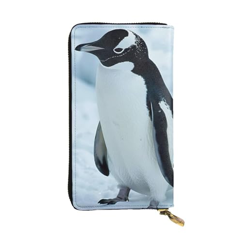 LIXLZH Geldbörse mit Pinguin-Aufdruck, für Damen und Herren, Leder, Münzgeldbörse, Kreditkartenhalter, Organizer, Reißverschluss, Schwarz, Einheitsgröße, Schwarz, Schwarz , Einheitsgröße LIXLZH Geldbörse mit Pinguin-Aufdruck, für Damen und Herren, Leder, Münzgeldbörse, Kreditkartenhalter, Organizer, Reißverschluss, Schwarz, Einheitsgröße, Schwarz, Schwarz , Einheitsgröße von LIXLZH