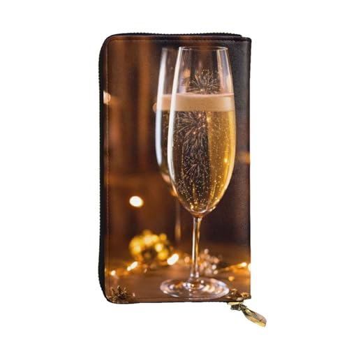 LIXLZH Geldbörse mit Weinbecher-Aufdruck, für Damen und Herren, Leder, Münzgeldbörse, Kreditkartenhalter, Organizer, Reißverschluss, Schwarz, Einheitsgröße, Schwarz , Einheitsgröße LIXLZH Geldbörse mit Weinbecher-Aufdruck, für Damen und Herren, Leder, Münzgeldbörse, Kreditkartenhalter, Organizer, Reißverschluss, Schwarz, Einheitsgröße, Schwarz , Einheitsgröße von LIXLZH