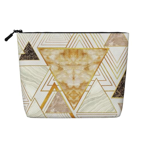 LIXLZH Kosmetiktasche mit abstraktem geometrischem Muster, tragbar, für Reisen, einlagig, Make-up-Organizer mit Reißverschluss, Schwarz, Einheitsgröße, Schwarz, Einheitsgröße, Schwarz , Einheitsgröße LIXLZH Kosmetiktasche mit abstraktem geometrischem Muster, tragbar, für Reisen, einlagig, Make-up-Organizer mit Reißverschluss, Schwarz, Einheitsgröße, Schwarz, Einheitsgröße, Schwarz , Einheitsgröße von LIXLZH