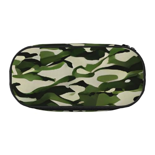 LIXLZH - Unisex Federmäppchen mit Camouflage-Muster, modische Make-up-Tasche, Wickel-Organizer von LIXLZH