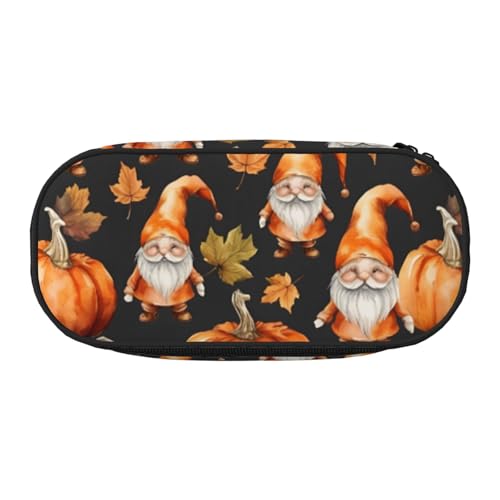LIXLZH Unisex-Federmäppchen mit Halloween-Kürbis-Druck, modisch, Make-up-Tasche, Schreibwaren, Kulturbeutel von LIXLZH