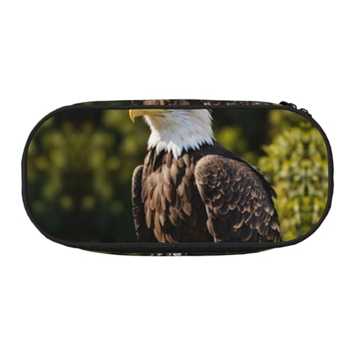 LIXLZH Unisex-Federmäppchen mit fliegendem Adler-Druck, modisch, Make-up-Tasche, Schreibwaren, Kulturbeutel von LIXLZH