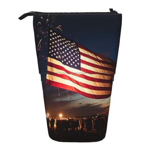 Lixlzh Patriotischer 4. Juli Teleskop-Stifttasche mit amerikanischer Flagge, Polyester, Stifthalter, Schreibwaren, Büro, Organizer, Box, Schwarz, Einheitsgröße, Art-Deco, Schwarz , Einheitsgröße, Art Lixlzh Patriotischer 4. Juli Teleskop-Stifttasche mit amerikanischer Flagge, Polyester, Stifthalter, Schreibwaren, Büro, Organizer, Box, Schwarz, Einheitsgröße, Art-Deco, Schwarz , Einheitsgröße, Art von LIXLZH