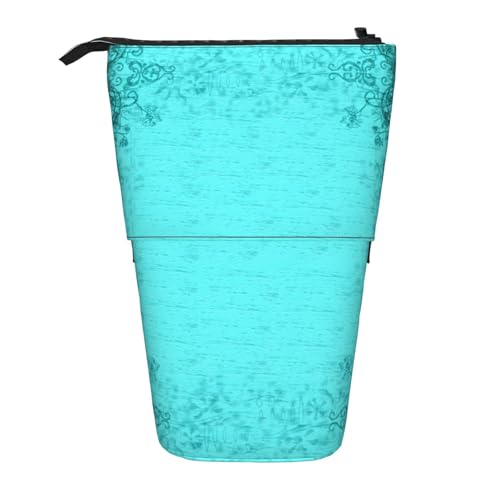 Lixlzh Teal Blue Print Teleskop Standbleistifttasche Polyester Stifthalter Schreibwaren Büro Organizer Box, Schwarz, Einheitsgröße, Art Deco, Schwarz , Einheitsgröße, Art déco Lixlzh Teal Blue Print Teleskop Standbleistifttasche Polyester Stifthalter Schreibwaren Büro Organizer Box, Schwarz, Einheitsgröße, Art Deco, Schwarz , Einheitsgröße, Art déco von LIXLZH