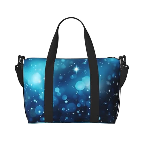 Starry Sky Universum Weltraum-Print Weekender Bag Sport Gym Bag Damen Herren Krankenhaustasche Persönliche Reisetasche Handgepäcktasche Schwarz, Einheitsgröße, Schwarz, Einheitsgröße, Schwarz von LIXLZH