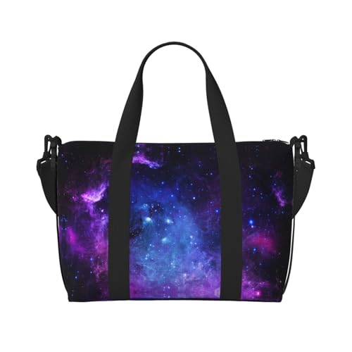 Universum Galaxy Star Space Print Weekender Bag Sport Gym Bag Damen Herren Krankenhaustasche Persönliche Reisetasche Handgepäcktasche, Schwarz, Einheitsgröße, Schwarz, Einheitsgröße, Schwarz Universum Galaxy Star Space Print Weekender Bag Sport Gym Bag Damen Herren Krankenhaustasche Persönliche Reisetasche Handgepäcktasche, Schwarz, Einheitsgröße, Schwarz, Einheitsgröße, Schwarz von LIXLZH