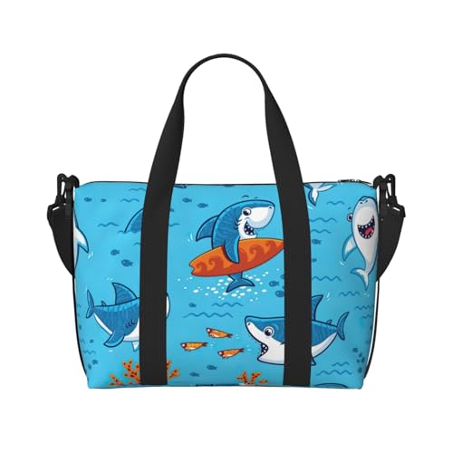 Unterwasserwal-Print Weekender Bag Sport Gym Bag Damen Herren Krankenhaustasche Persönliche Reisetasche Handgepäcktasche Schwarz, Einheitsgröße, Schwarz, Einheitsgröße, Schwarz , Einheitsgröße von LIXLZH