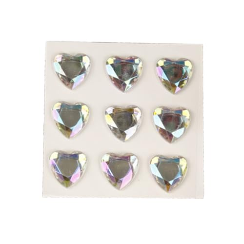 LIXSAZSE 10 Bögen Belohnungsaufkleber, Acryl Aufkleber, dreidimensional, selbstklebend, Basteletikett, Gitarren Grußkarten, AB Bunt von LIXSAZSE