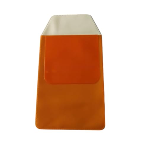 LIXSAZSE Anpassbarer Stifttaschen Organizer für personalisierte Organisation, PVC Stift Organizer, multifunktional, vielseitig einsetzbar, Orangefarbene Leiterform von LIXSAZSE