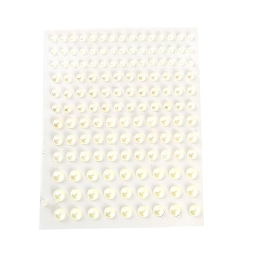 LIXSAZSE Auge Gesicht Strass Aufkleber Bling Kein Kleber Glitzer Augenbraue Stirn Make up Festival Zubehör DIY Partyzubehör, Perlmuttfarbe von LIXSAZSE