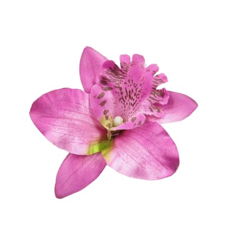 LIXSAZSE Blumenmuster Haarnadel Dekoration Tragbare Haarnadel Kopfbedeckung Geburtstag Dekoratives Zubehör Lässige Hochzeit Tägliche Arbeit, Violett von LIXSAZSE