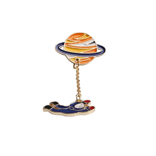 LIXSAZSE Cartoon Brosche Papierflieger Raumfahrt Kleidung Pins Handtasche Abzeichen Schmücken Jungen Mädchen Kleid Schmuck Kleine Anstecknadel, Geben Sie 6 ein von LIXSAZSE