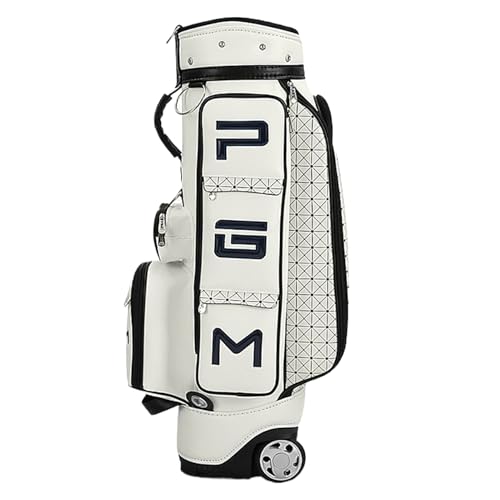 LIXSAZSE Golf Stand Bags Wasserdicht PGM Golftaschen Mit 10 Funktionstaschen Große Kapazität Golf Caddies Taschen Golftaschen Männer Langlebig von LIXSAZSE
