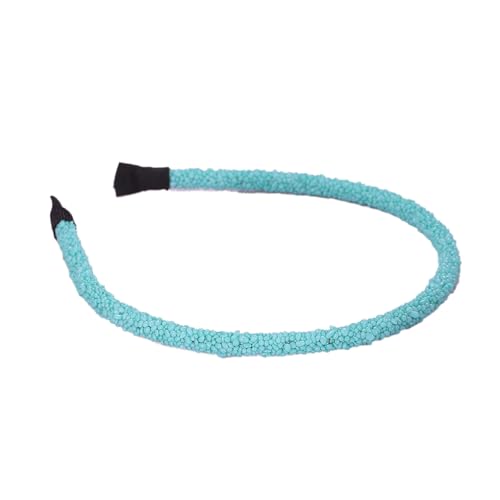 LIXSAZSE Haarschmuck Klassischer Korea Stil Einfaches Stirnband Styling Temperament Zubehör Party Mode Haarband Kinder, Himmelblau von LIXSAZSE