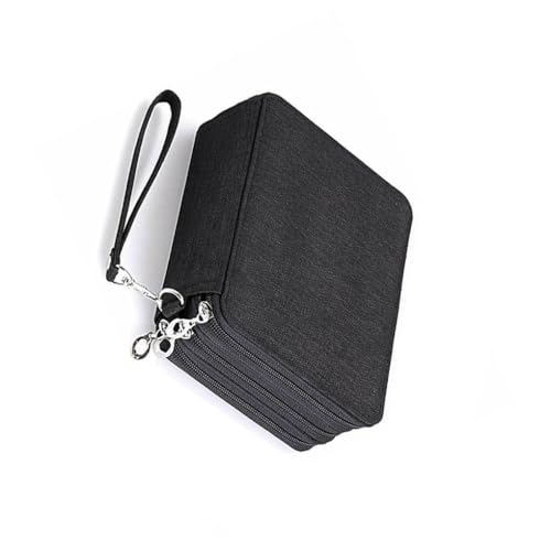 LIXSAZSE Home Office Schule Künstler Bleistift Tasche Kinder Tragbare Große Kapazität Reißverschluss Stift Malerei Pinsel Tragetasche von LIXSAZSE