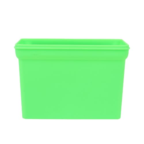 LIXSAZSE Magnetischer Markierungshalter Praktische Mehrzweck Kreidebox mit Behältern Zuverlässige Markierungshalter Aufbewahrungsbehälter, Grün, Kreideschachtel von LIXSAZSE